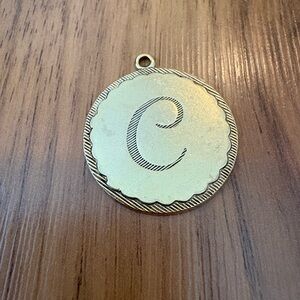 “C” Charm Pendant